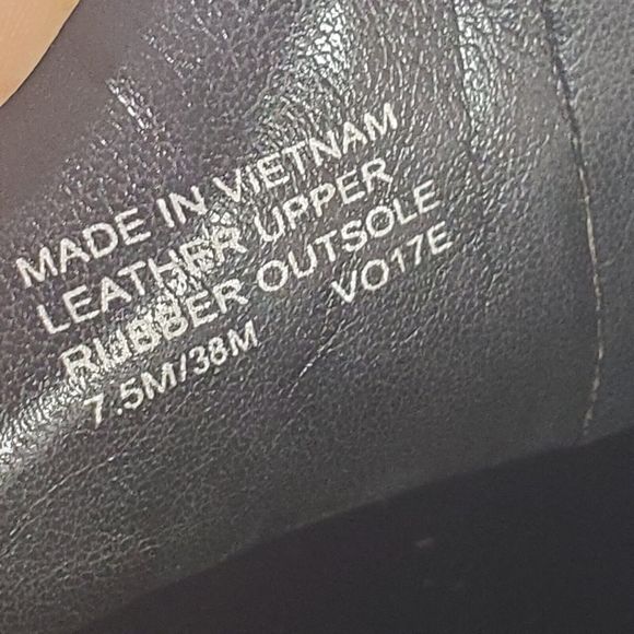 Michael Kors Star NATASHA Slide-On Mules Womens Sz 7.5 Black Leather Star Studs - Picture 8 of 16